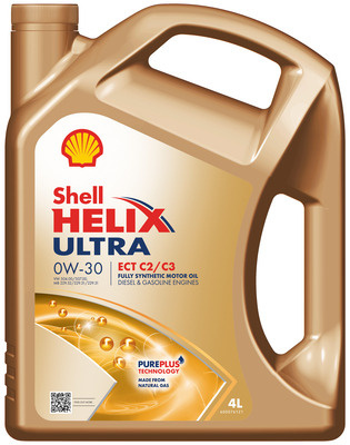 SHELL HELIX ULTRA ECT C2/C3 0W-30 4L > SHELL